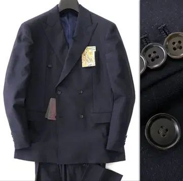 [ 새상품 ] 퍼슨즈 포맨 사키소니 울 더블 수트 YA6 다크 네이비