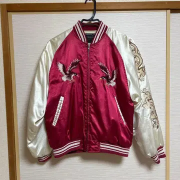 BORDER CARWIN 스카잔 일본풍 패턴 자수 매, 호랑이, 용