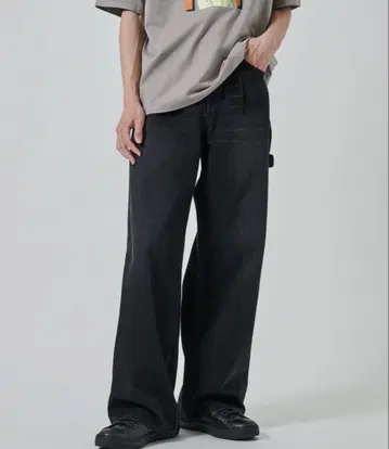 MARKAWARE WIDE PAINTER PANTS
