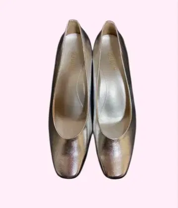 에메 포멀 펌프스 새상품 미사용 실버