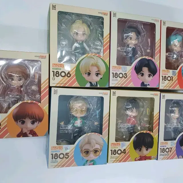 미개봉 bts넨도 7개 일괄 판매