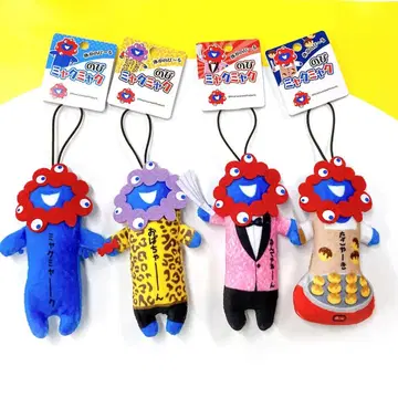 오사카 간사이 만박 노비먀쿠먀쿠 마스코트 키링 만담 스트랩2