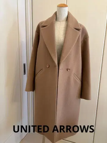 새상품급 유나이티드 애로우즈 롱 코트 울 90%