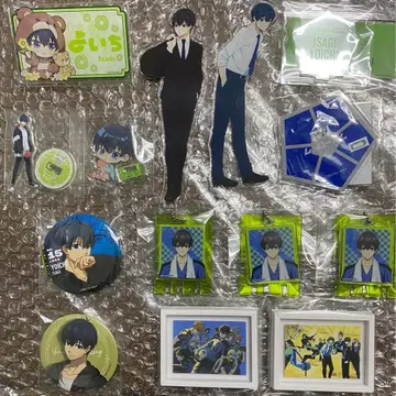 블루 록 이사기 요이치 아크릴 스탠드 키링 캔뱃지