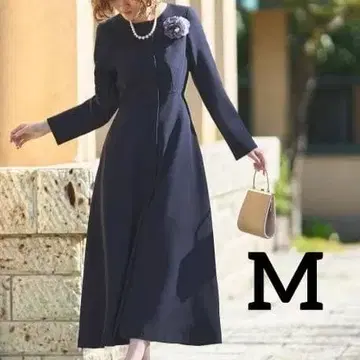 RUIRUEboutique 네이비 롱 원피스 네이비 M