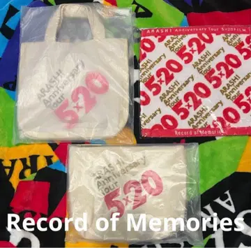 아라시 Record of Memories 미니 토트 파우치 핸드 타월