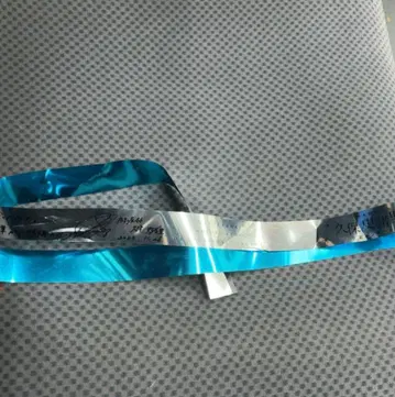 쿠보 시오리 졸업 콘서트 은색 테이프