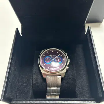 Paul Smith 크로노그래프 손목시계 퍼플