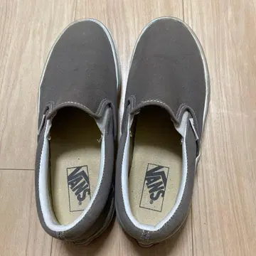 VANS 그레이 슬립온