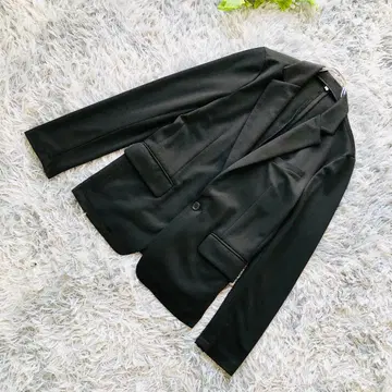 NEAR BRAND [ M 상당 ] 블랙 검정 테일러드 자켓 심플