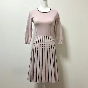 아푸와이저 리셰 니트 원피스 핑크 어른스럽고 사랑스러운 고급 청순 가련