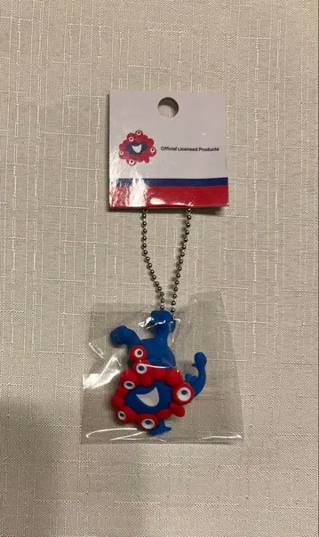 오사카 간사이 만박 미야쿠미야쿠 러버 입체 공 체인 거꾸로 키링