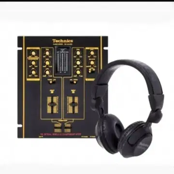 테크닉스 미니어처 컬렉션 믹서기와 헤드폰 새상품 가챠