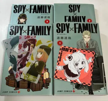 SPY x FAMILY 전권 세트 (1-3권) 특전 카드 포함