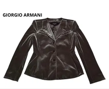 archive GIORGIO ARMANI 벨로아 자켓