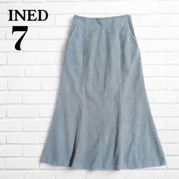 이네드 코듀로이 플레어 롱 맥시 스커트 머메이드 미라인 S 가을/겨울