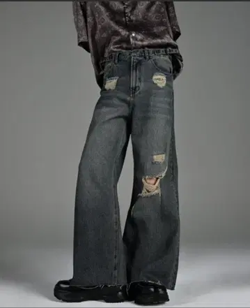 ADRER 데미지 데님