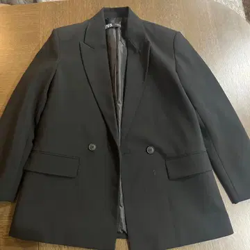 ZARA 블랙 테일러드 자켓 XS