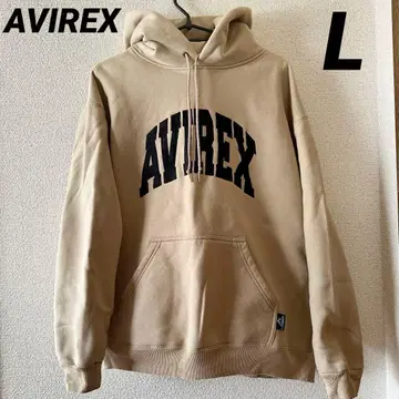 [ 무료배송 ] AVIREX 후드티 베이지 L 사이즈