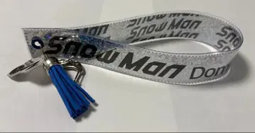 SnowMan DomeTour 2025-2026 ON 은색 테이프 키링