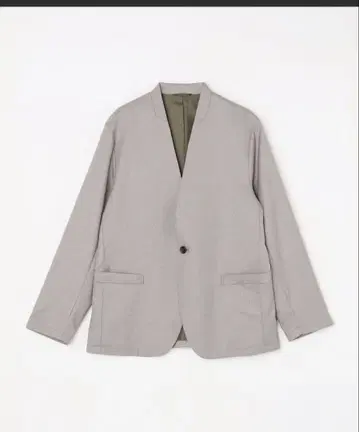 컨디션 최상 SHIPS Colors 울 라이크 노카라 자켓