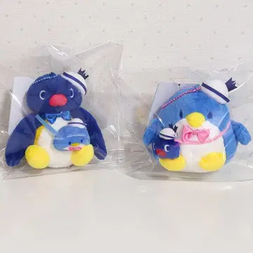 턱시도샘 x 핑구 콜라보 마스코트 2개 세트 산리오 [ 새상품 ]