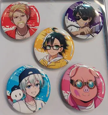 도즈루사 훼미리마트 캔뱃지 5인 세트