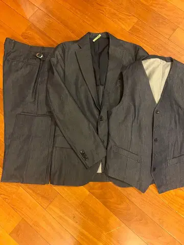 nano 네이비 비즈니스 정장 3세트