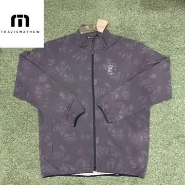 새상품 미사용 트래비스 매튜 윈드브레이커 블루종 L