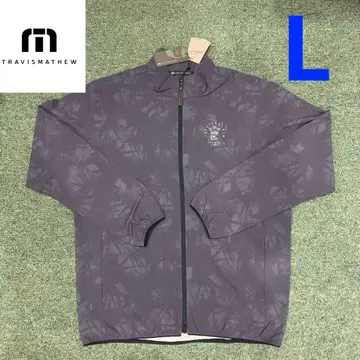 새상품 미사용 트래비스 매튜 윈드브레이커 블루종 L