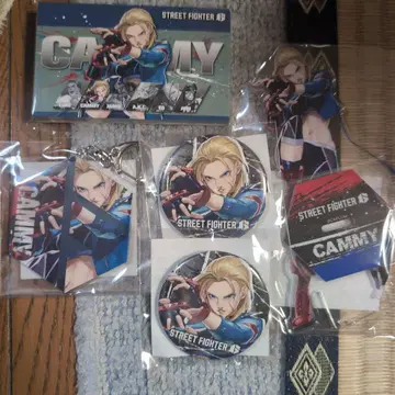 스트리트 파이터 6 캡 복권 아크릴 스탠드 캔뱃지 캐미