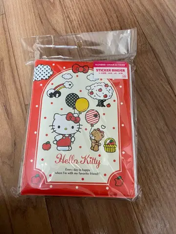 산리오 씰 바인더 헬로키티