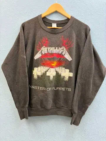 Metallica 빈티지 맨투맨 메탈리카 맨투맨 80s 90s