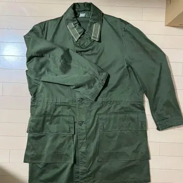 80s M-59 스웨덴군 그린 밀리터리 코트