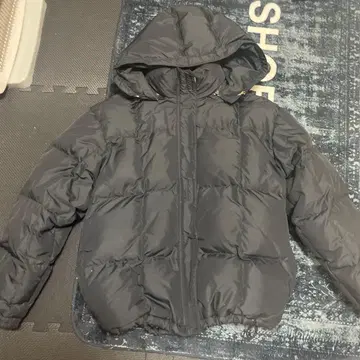 Reebok 블랙 다운 자켓