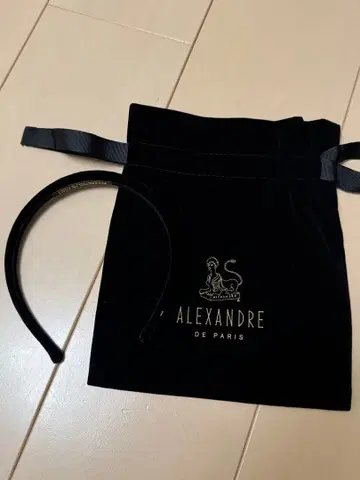 ALEXANDRE DE PARIS 벨로아 머리띠