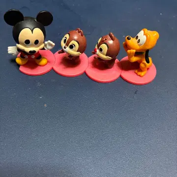 미키 칩 데일 플루토 피규어 세트 비밀 이야기