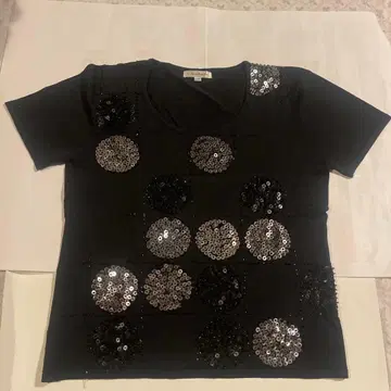 M iss Papillon 스팽글 상의