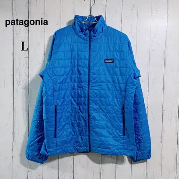 레어 patagonia 나노 퍼프 자켓 퀼팅 자켓 L 블루