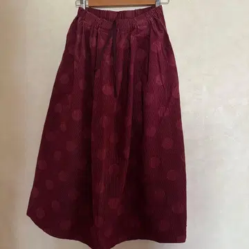 이치 코듀로이 스커트