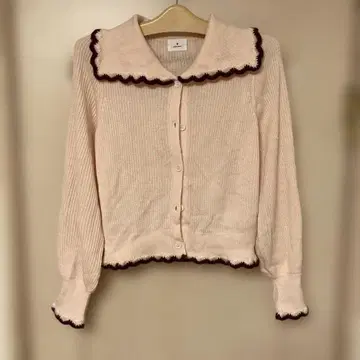 merry jenny 핑크 프릴 니트