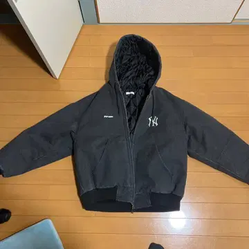 Perushu 뉴에라 블랙 아우터 m 사이즈 MLB