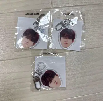 treasure 정우 얼굴 아크릴 키링 캡슐 토이