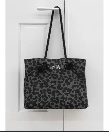 GYDA 레오파드 무늬 토트백