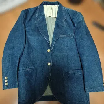 데님 테일러드 자켓