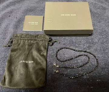 JAM HOME MADE 블랙 목걸이