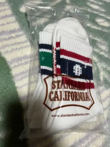 스탠다드 캘리포니아 삭스 기무라 타쿠야 착용 양말 레어템 애장품