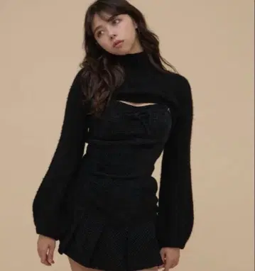 Andmary Twiggy tweed mini dress AM1557