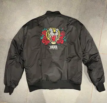 VANS 반스 타이거 호랑이 로즈 자수 블루종