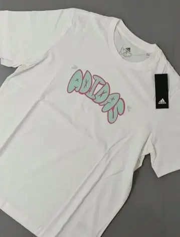 [ adidas ] 그래픽 T셔츠 M 사이즈 화이트